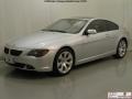 2005 Titanium Silver Metallic BMW 6 Series 645i Coupe  photo #3