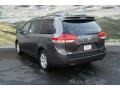 2012 Predawn Gray Mica Toyota Sienna LE  photo #3