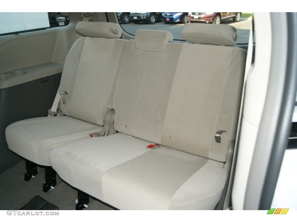 Bisque Interior 2012 Toyota Sienna LE Photo #69294726