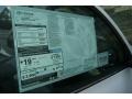 2012 Toyota Highlander SE 4WD Window Sticker