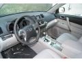 2012 Toyota Highlander Ash Interior Prime Interior Photo