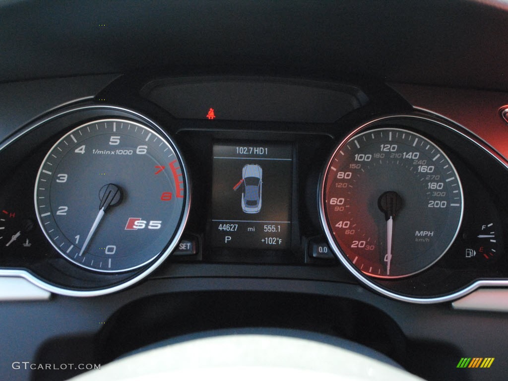 2011 Audi S5 3.0 TFSI quattro Cabriolet Gauges Photo #69294912