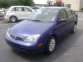 Sonic Blue Metallic 2006 Ford Focus ZX4 SE Sedan