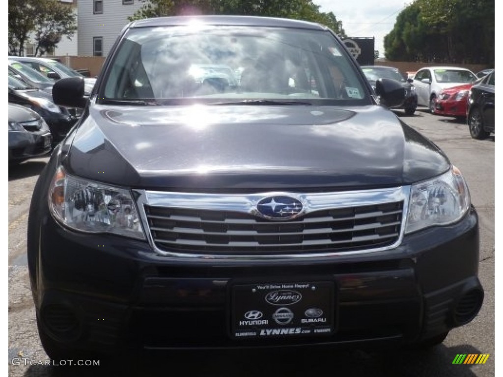 2010 Forester 2.5 X - Dark Gray Metallic / Platinum photo #1