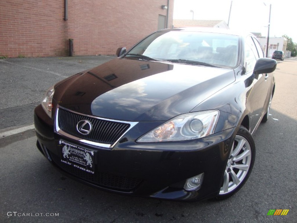 Black Sapphire Pearl Lexus IS