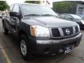 2005 Smoke Gray Nissan Titan XE King Cab 4x4  photo #8