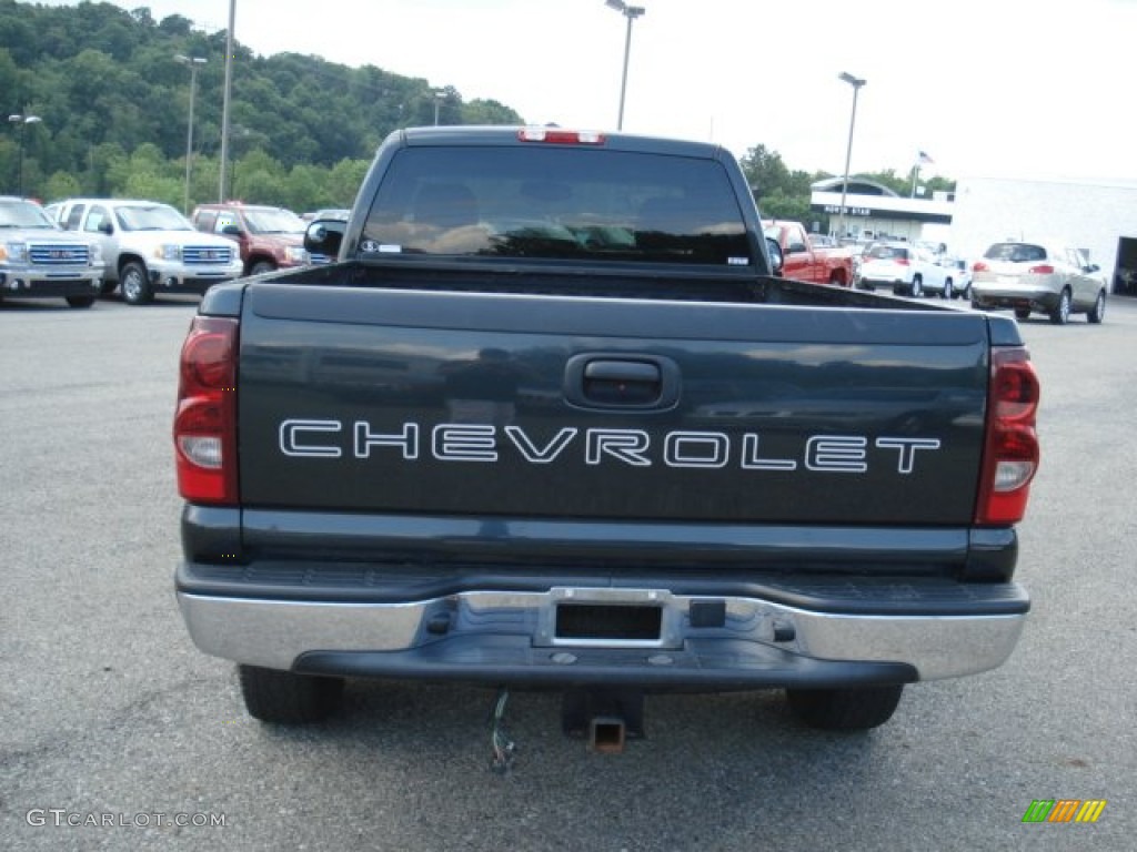 2003 Silverado 1500 Regular Cab 4x4 - Dark Gray Metallic / Dark Charcoal photo #5