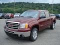 2013 Sonoma Red Metallic GMC Sierra 1500 SLE Crew Cab 4x4  photo #2