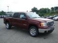 2013 Sonoma Red Metallic GMC Sierra 1500 SLE Crew Cab 4x4  photo #4