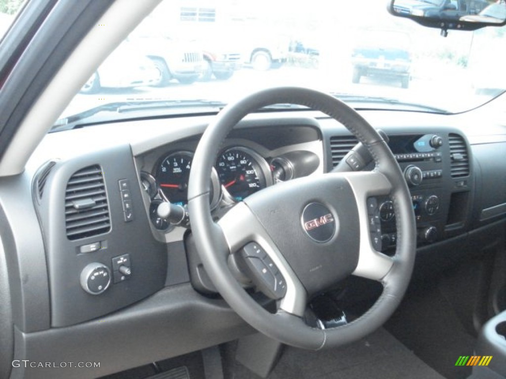 2013 Sierra 1500 SLE Crew Cab 4x4 - Sonoma Red Metallic / Ebony photo #10