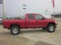 2007 Inferno Red Crystal Pearl Dodge Ram 2500 Big Horn Edition Quad Cab 4x4  photo #6