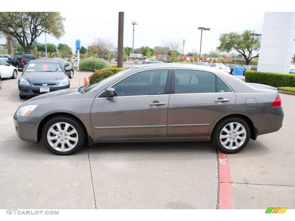 2006 Accord EX-L V6 Sedan - Carbon Bronze Pearl / Black photo #4