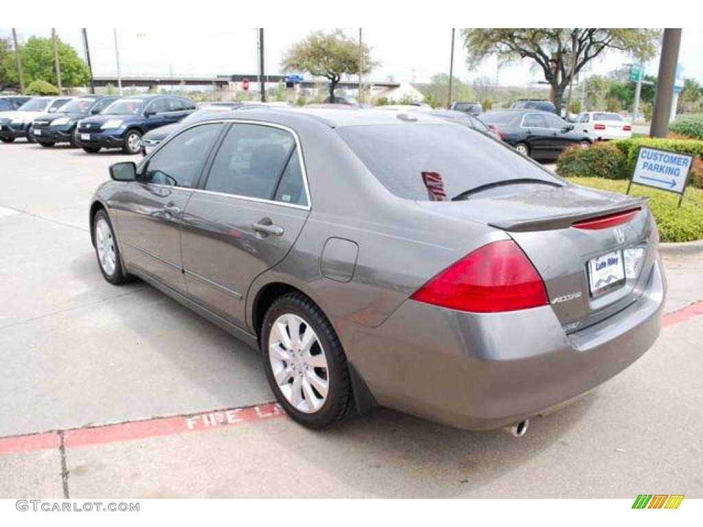 2006 Accord EX-L V6 Sedan - Carbon Bronze Pearl / Black photo #5