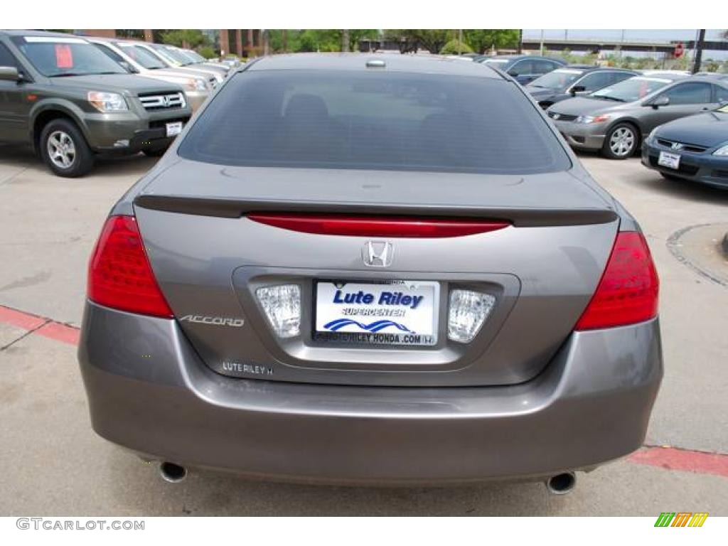 2006 Accord EX-L V6 Sedan - Carbon Bronze Pearl / Black photo #6