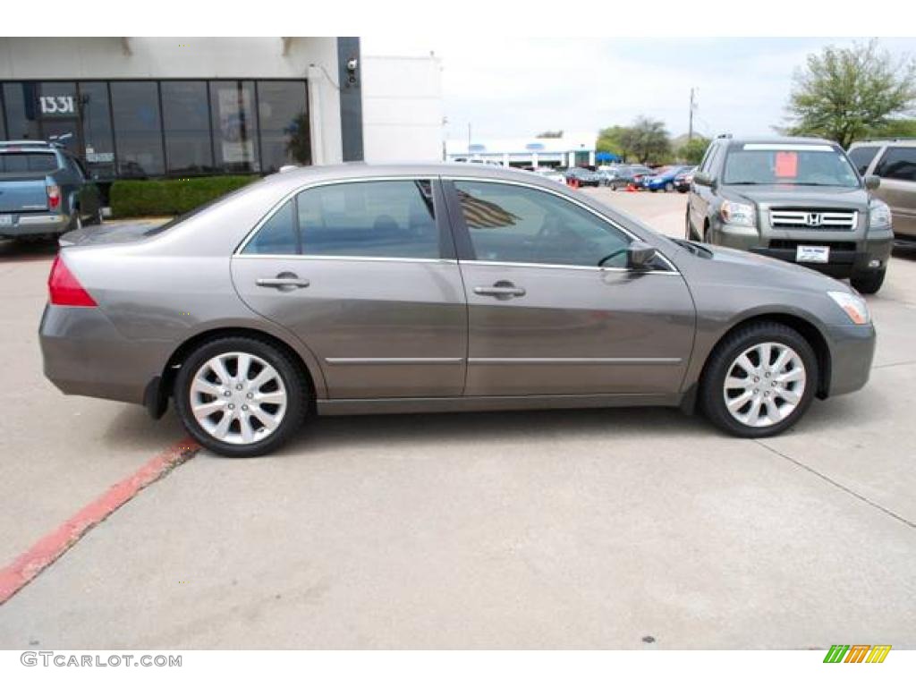 2006 Accord EX-L V6 Sedan - Carbon Bronze Pearl / Black photo #8