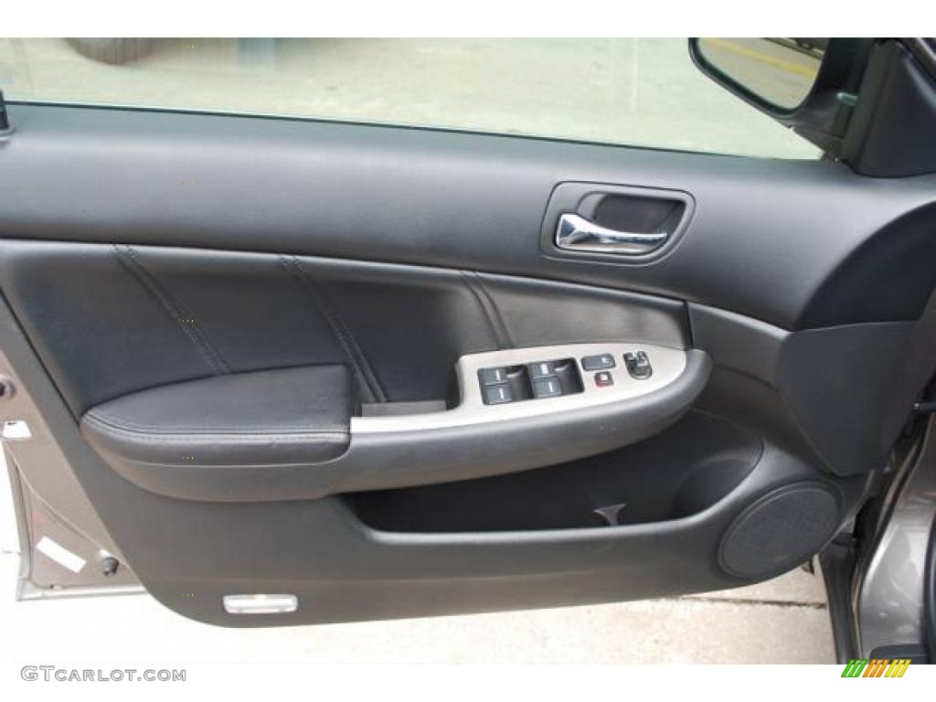 2006 Accord EX-L V6 Sedan - Carbon Bronze Pearl / Black photo #11