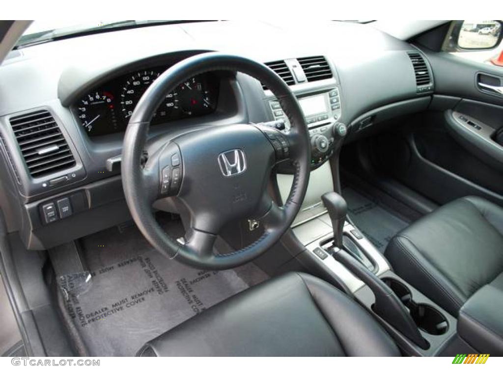 2006 Accord EX-L V6 Sedan - Carbon Bronze Pearl / Black photo #15