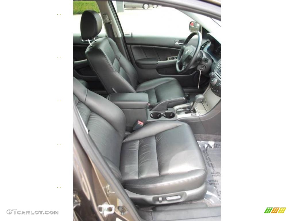 2006 Accord EX-L V6 Sedan - Carbon Bronze Pearl / Black photo #20