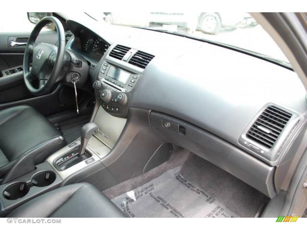 2006 Accord EX-L V6 Sedan - Carbon Bronze Pearl / Black photo #21