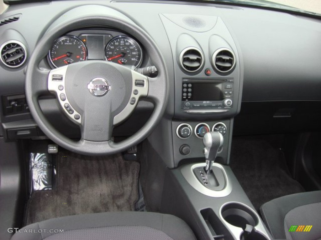 2011 Rogue SV - Wicked Black / Black photo #11