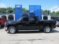 2009 Carbon Black Metallic GMC Sierra 1500 SLE Crew Cab 4x4  photo #2