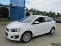 2012 Summit White Chevrolet Sonic LT Sedan  photo #1