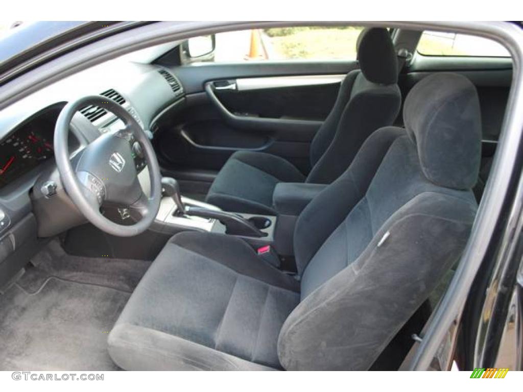 2006 Accord EX Coupe - Nighthawk Black Pearl / Black photo #13