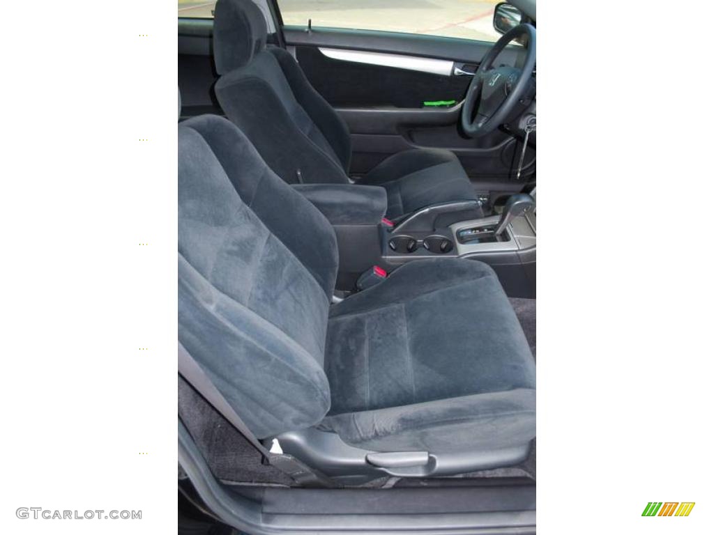 2006 Accord EX Coupe - Nighthawk Black Pearl / Black photo #21
