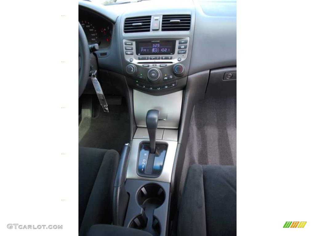 2006 Accord EX Coupe - Nighthawk Black Pearl / Black photo #23