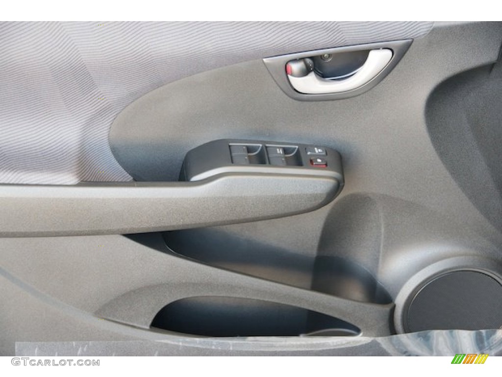 2013 Honda Fit Standard Fit Model Gray Door Panel Photo #69302402