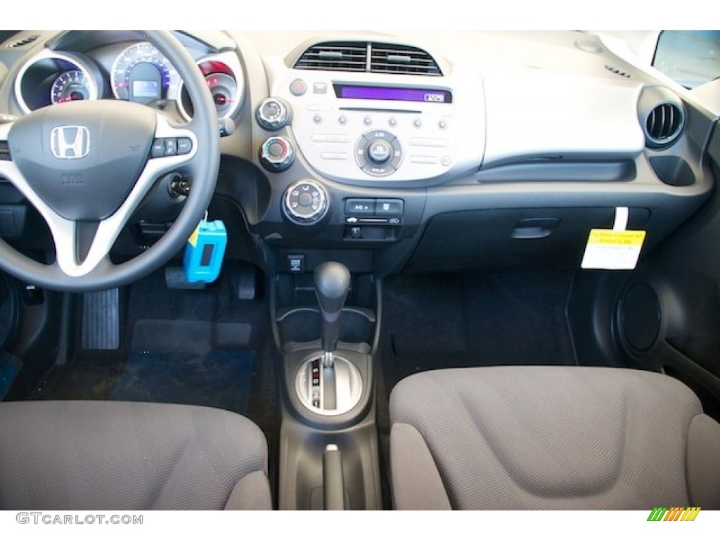 2013 Honda Fit Standard Fit Model Gray Dashboard Photo #69302606