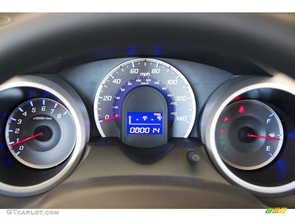 2013 Honda Fit Standard Fit Model Gauges Photo #69302630