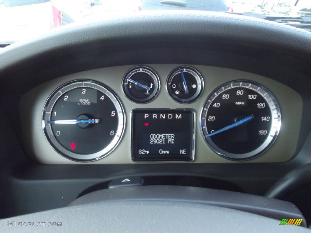 2009 Cadillac Escalade Platinum AWD Gauges Photos