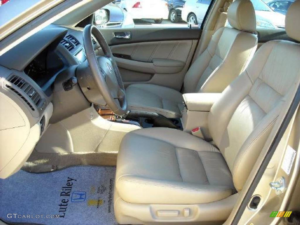 2006 Accord EX-L V6 Sedan - Desert Mist Metallic / Ivory photo #15