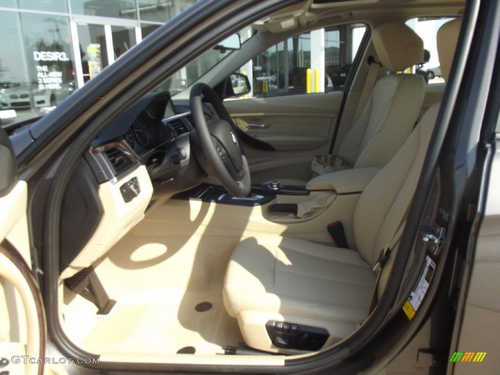 2013 3 Series 328i Sedan - Sparkling Bronze Metallic / Venetian Beige photo #13