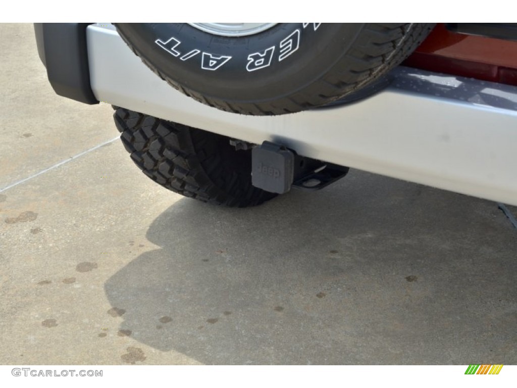 2008 Wrangler Unlimited Sahara - Red Rock Crystal Pearl / Dark Slate Gray/Med Slate Gray photo #5