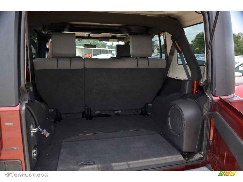 2008 Wrangler Unlimited Sahara - Red Rock Crystal Pearl / Dark Slate Gray/Med Slate Gray photo #21