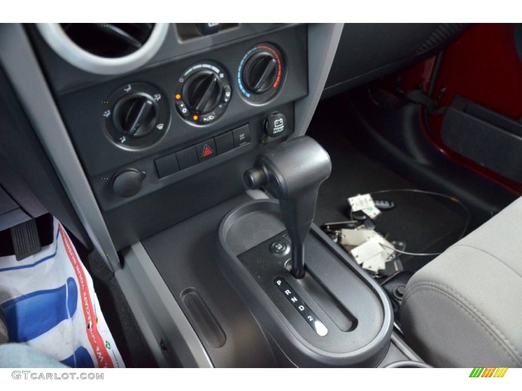 2008 Wrangler Unlimited Sahara - Red Rock Crystal Pearl / Dark Slate Gray/Med Slate Gray photo #28