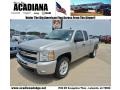 2009 Silver Birch Metallic Chevrolet Silverado 1500 LT Extended Cab 4x4  photo #1