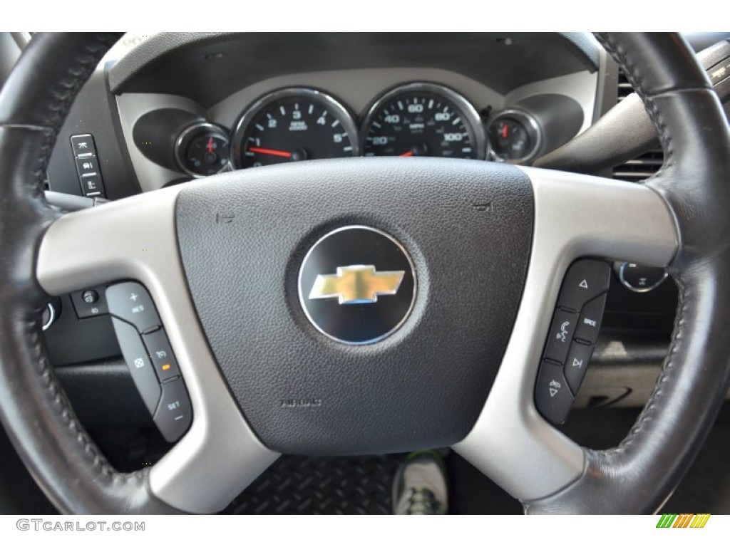 2009 Silverado 1500 LT Extended Cab 4x4 - Silver Birch Metallic / Ebony photo #22