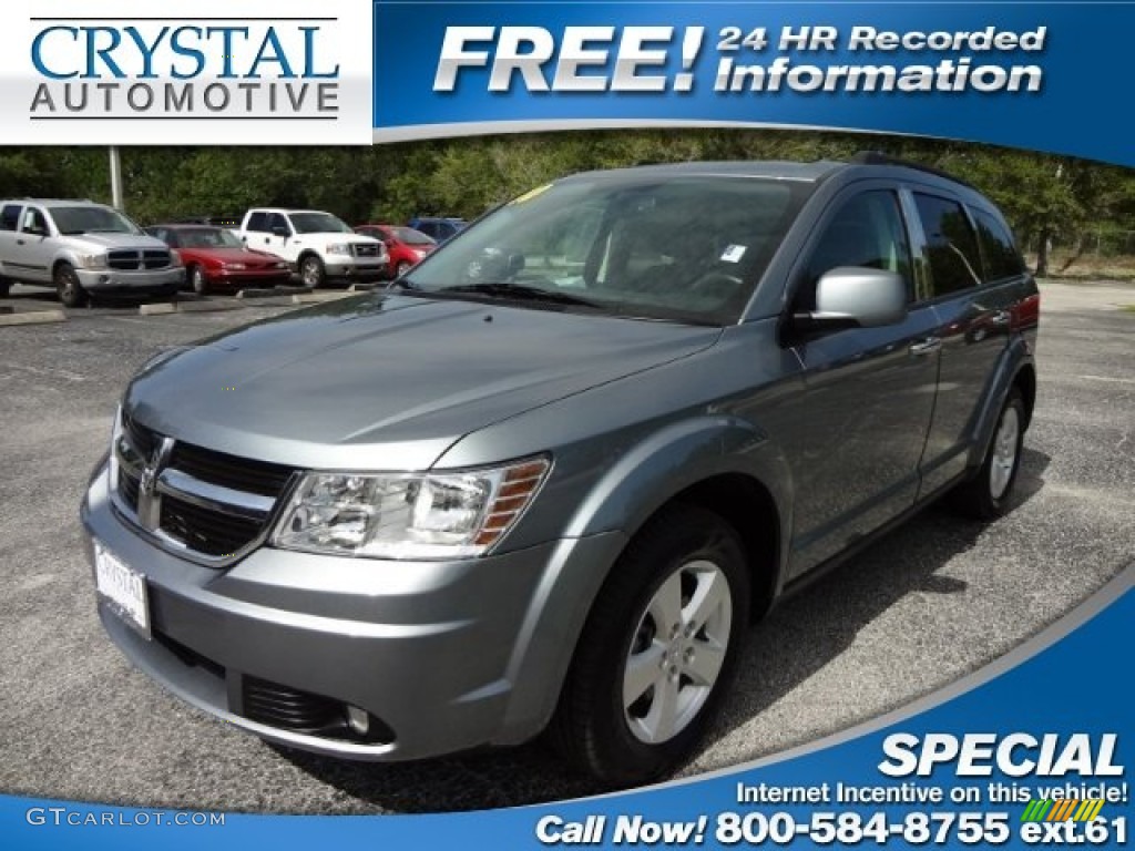 2010 Journey SXT - Silver Steel Metallic / Dark Slate Gray photo #1