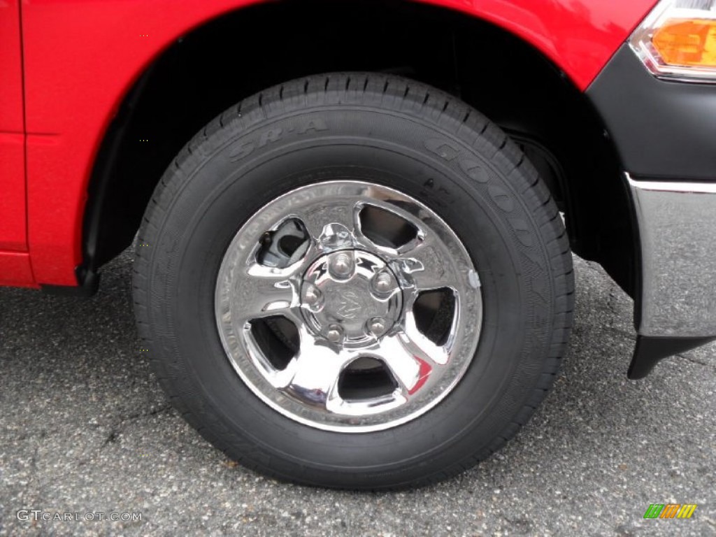 2011 Ram 1500 ST Quad Cab 4x4 - Flame Red / Dark Slate Gray/Medium Graystone photo #26