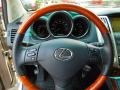 2006 Lexus RX Black Interior Steering Wheel Photo