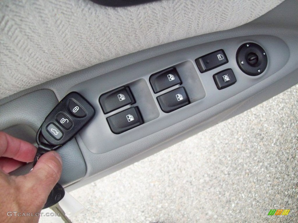 2008 Optima LX - Deep Ocean Blue / Gray photo #4