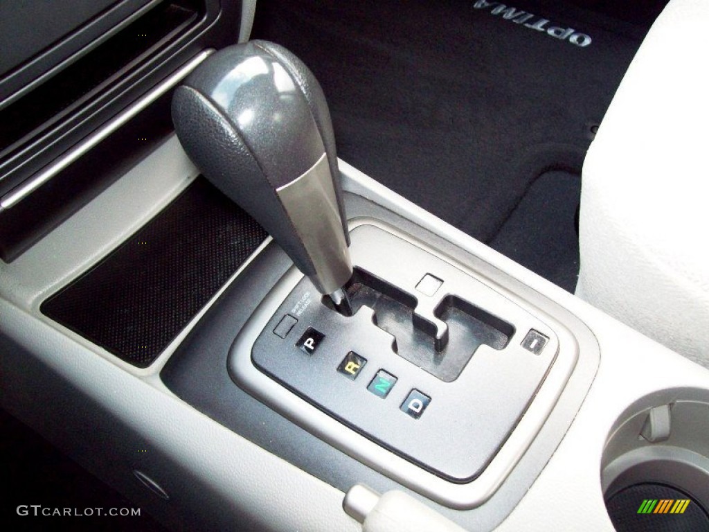 2008 Optima LX - Deep Ocean Blue / Gray photo #21