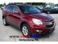 2012 Cardinal Red Metallic Chevrolet Equinox LT AWD  photo #1