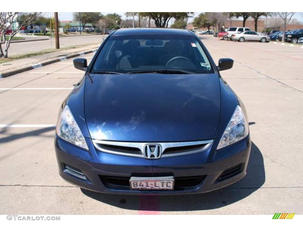 2006 Accord Value Package Sedan - Royal Blue Pearl / Gray photo #2