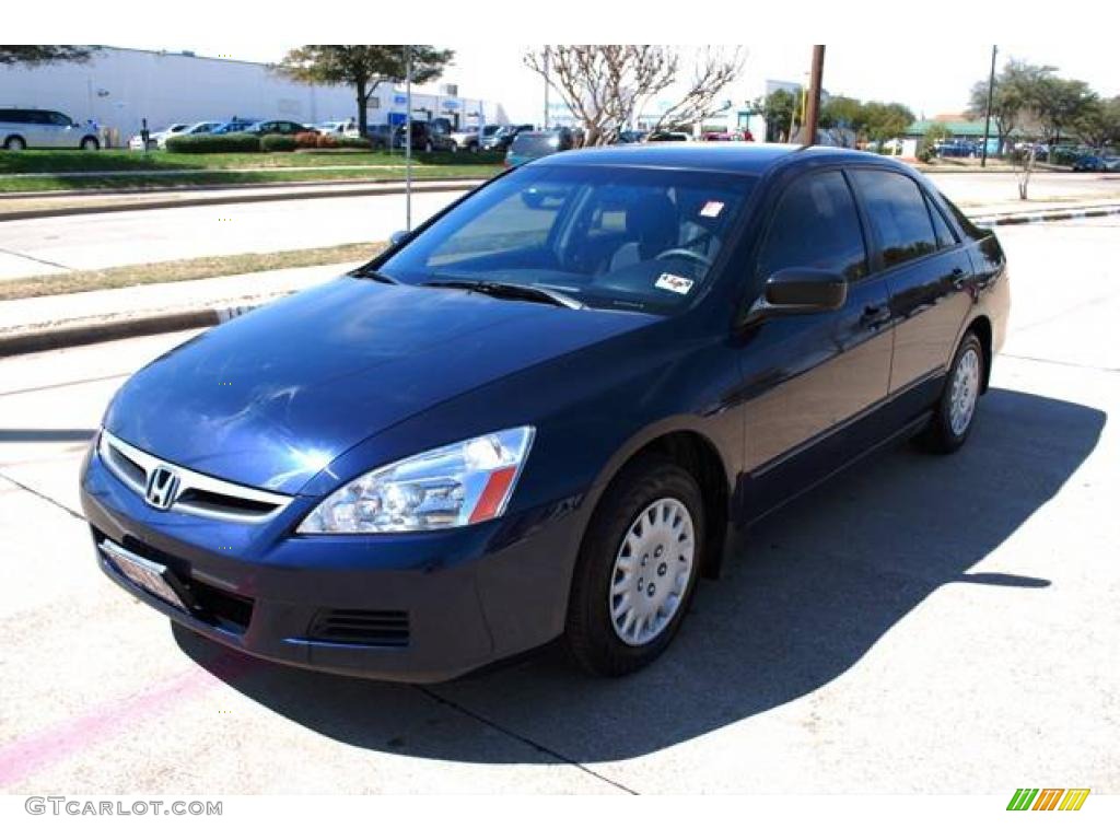 2006 Accord Value Package Sedan - Royal Blue Pearl / Gray photo #3