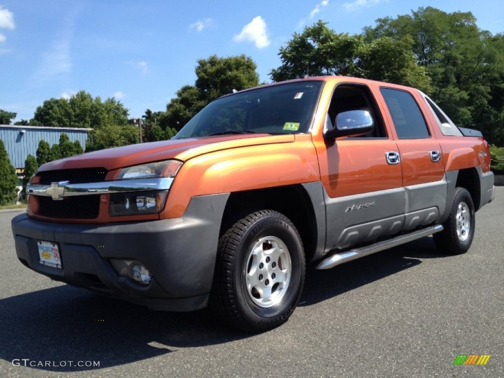 2005 Avalanche LT 4x4 - Sunburst Orange Metallic / Gray/Dark Charcoal photo #1