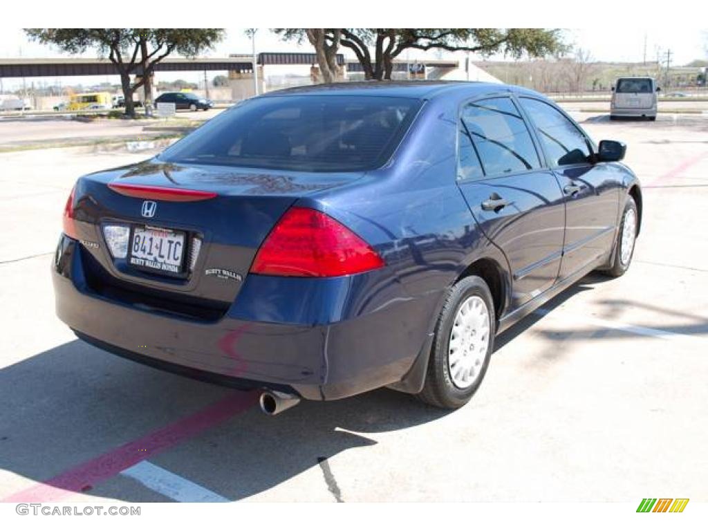 2006 Accord Value Package Sedan - Royal Blue Pearl / Gray photo #7